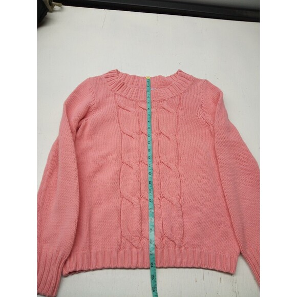 IZOD Sweater Women's Size Large Pink - Picture 2 of 5
